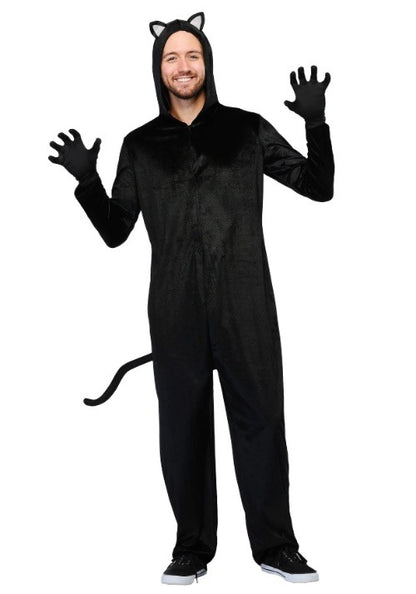 Black Cat Costume for Adults - US 7265