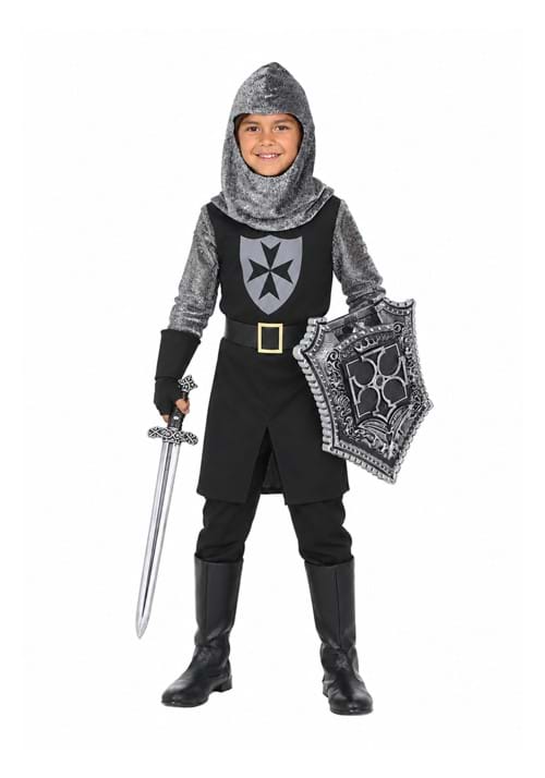 Black Knight Kid's Costume - US 7236
