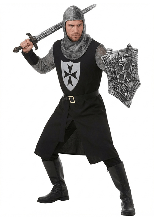 Black Knight Men's Costume - US 1789