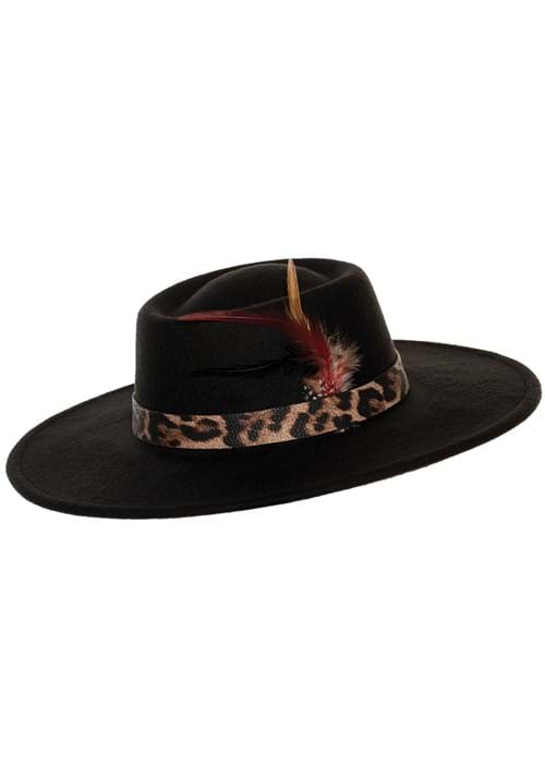 Adult Black Pimp Costume Hat - US 7759