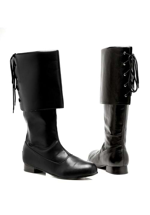 Black Women's Pirate Boots - US 3143