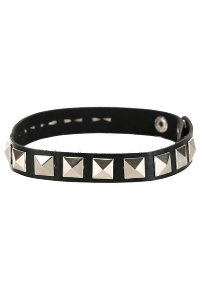 Black Studded Costume Choker Accessory - US 0089