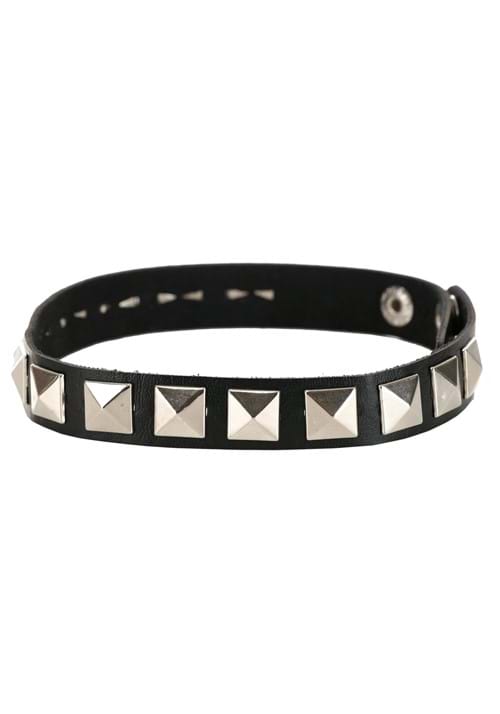 Black Studded Costume Choker Accessory - US 0089