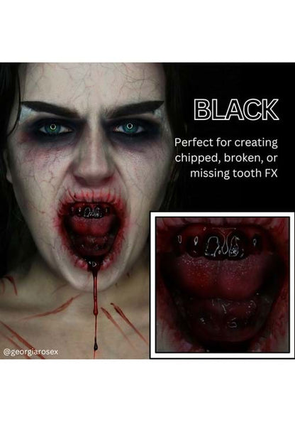 Black Tooth FX Costume Makeup Paint - US 2914