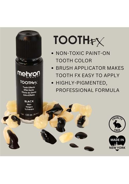 Black Tooth FX Costume Makeup Paint - US 2914