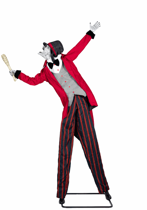 10FT Blazing Balthazar the Circus Fire-Eater Animatronic Decoration - US 1628