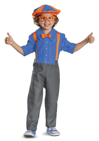 Boy's Toddler Deluxe Blippi Costume - US 4587