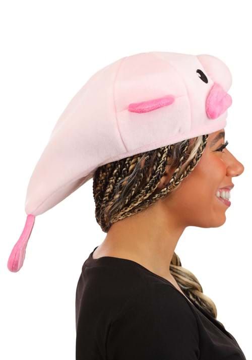 Pink Blobfish Costume Hat for Adults - US 7116