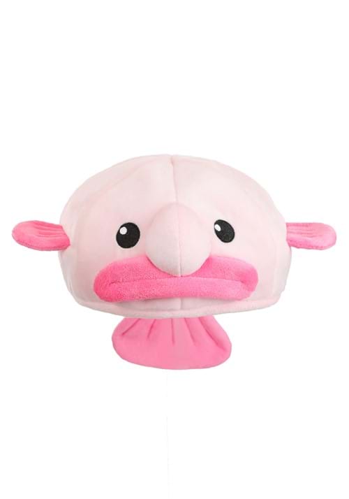 Pink Blobfish Costume Hat for Adults - US 7116