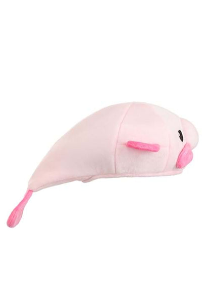 Pink Blobfish Costume Hat for Adults - US 7116