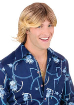 Shaggy Ladies Man Blonde Costume Wig - US 5029