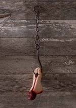 21-Inch Bloody Foot on Hook Prop Decoration - US 8154