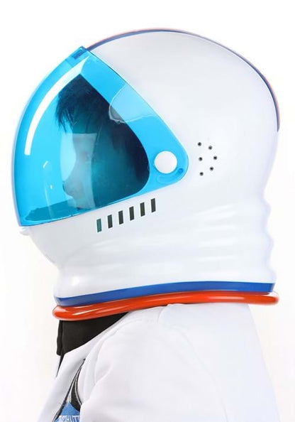 Blue Astronaut Costume Accessory Helmet for Adults - US 2941
