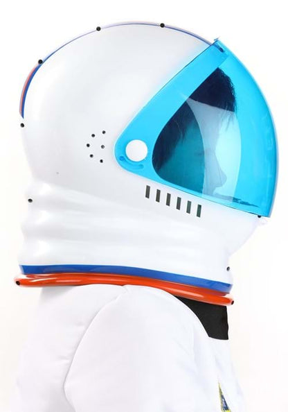 Blue Astronaut Costume Accessory Helmet for Adults - US 2941