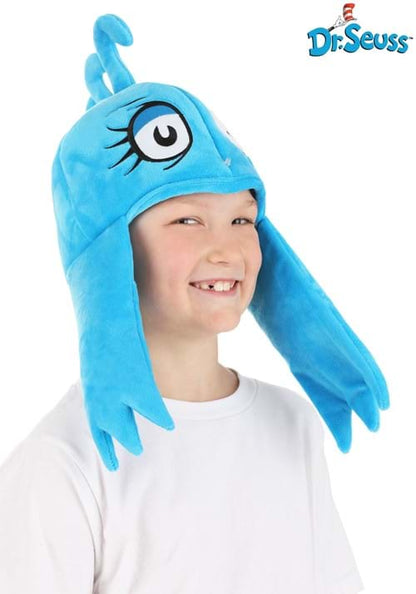 Dr. Seuss Blue Fish Sprazy Costume Accessory Hat - US 8713