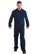 Costume of a Blue Mechanic Coveralls Murderer - US 8532