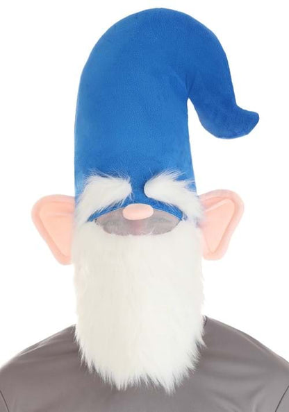 Blue Oversized Costume Gnome Hat with Beard - US 0233