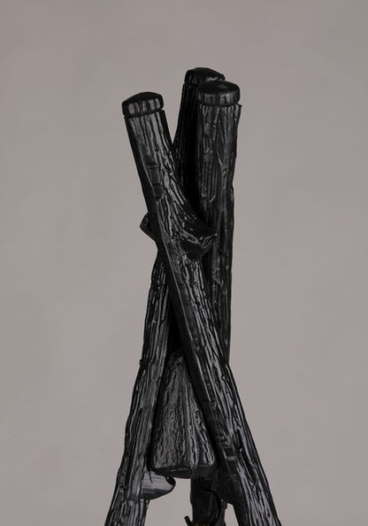 58.5-Inch Rustic Witch Cauldron Decoration - US 5799