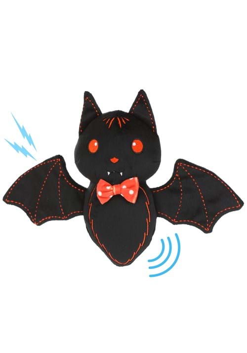 Bowtie Bat Pet Squeaky Toy - US 4665