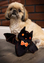 Bowtie Bat Pet Squeaky Toy - US 4665