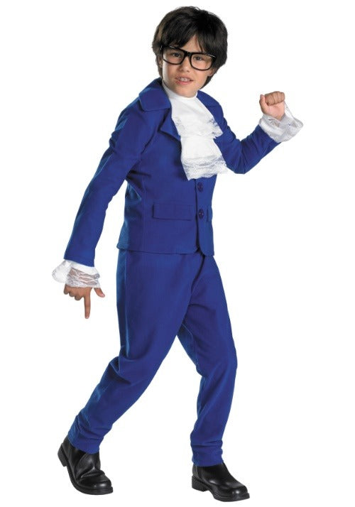 Boys Austin Powers Deluxe Costume - US 0817