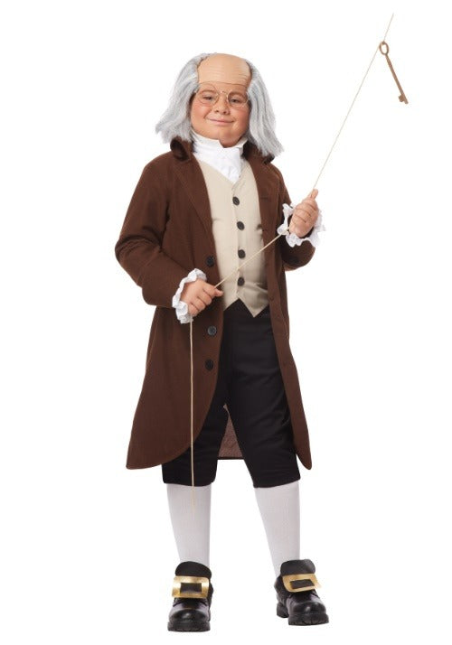 Boys Benjamin Franklin Costume - US 8909