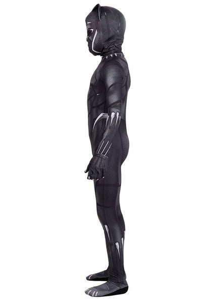 Boy's Black Panther Zentai Suit Costume - US 3971