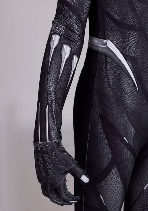Boy's Black Panther Zentai Suit Costume - US 3971