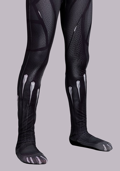 Boy's Black Panther Zentai Suit Costume - US 3971
