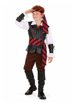 Budget Pirate Costume for Boys - US 2966
