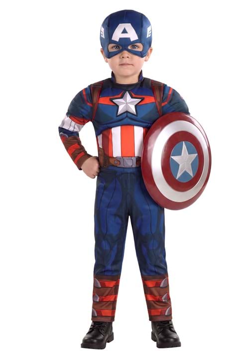 Boy's Toddler Marvel Captain America Costume - US 6503