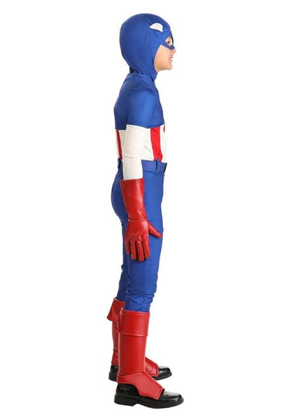 Boy's Premium Marvel Captain America Costume - US 6062