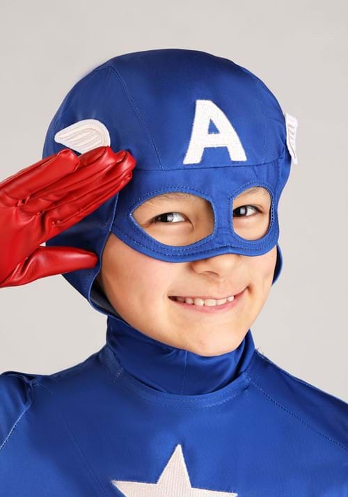 Boy's Premium Marvel Captain America Costume - US 6062