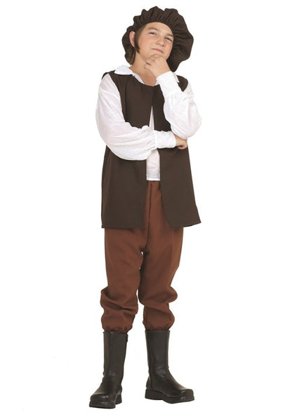 Boy's Classic Renaissance Villager Costume - US 8922