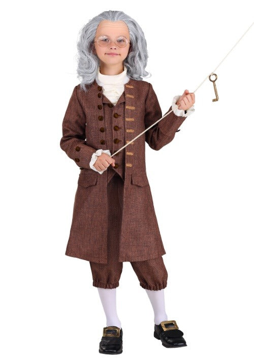 Colonial Benjamin Franklin Boy's Costume - US 9290
