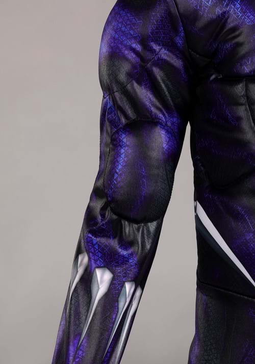 Boy's Deluxe Battle Black Panther Costume - US 5223