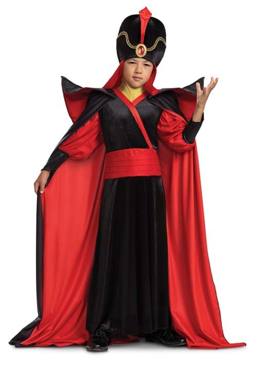 Deluxe Disney Aladdin Jafar Costume for Boys - US 1552