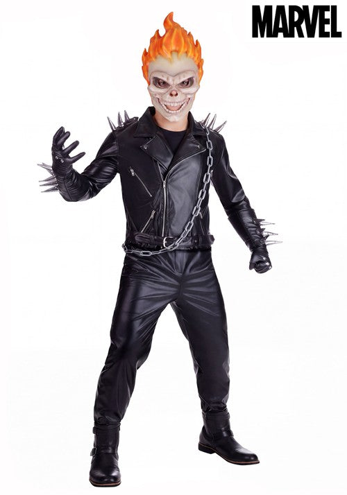 Boy's Deluxe Marvel Ghost Rider Costume - US 3117