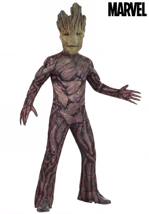 Boy's Deluxe Marvel Groot Costume - US 9555