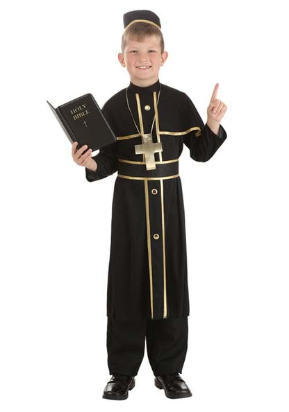Deluxe Priest Costume for Boys - US 0392
