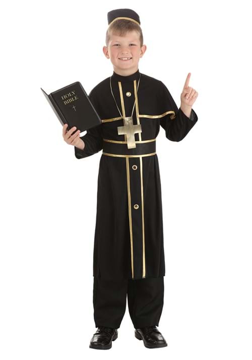 Deluxe Priest Costume for Boys - US 0392