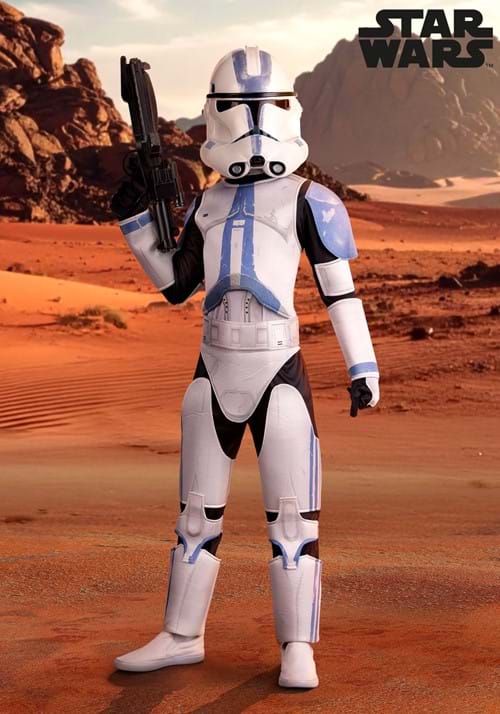 Boy's Deluxe Star Wars Clone Trooper Costume - US 1178