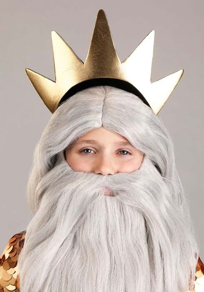 Disney The Little Mermaid King Triton Costume for Boys - US 9509
