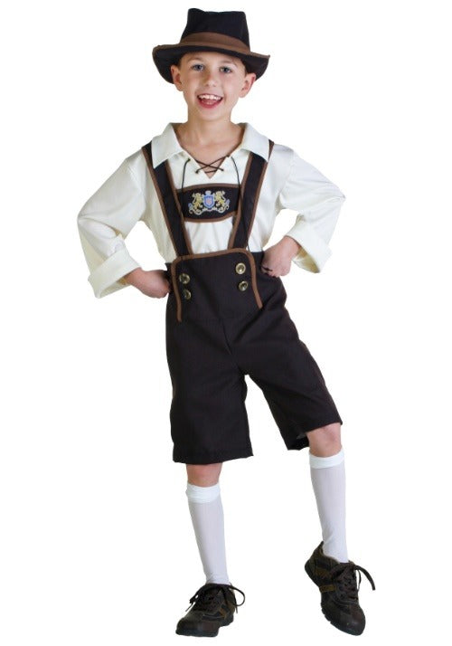 German Lederhosen Boys Costume - US 6015
