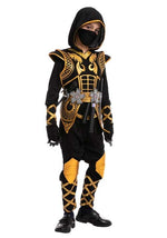 Golden Ninja Costume for Boys - US 2412