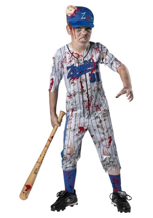 Home Run Horror Zombie Boy's Costume - US 7078