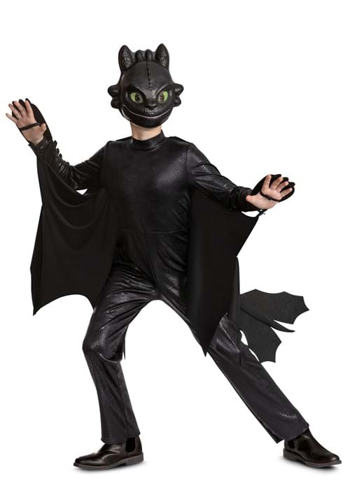 How to Train Your Dragon Boy's Toothless Deluxe Costume - US 4450