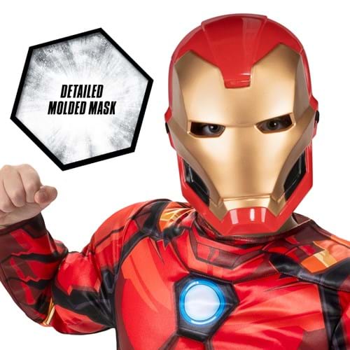 Boy's Marvel Iron Man Costume - US 1060