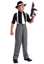Boy's Mafia Underboss Costume - US 0575