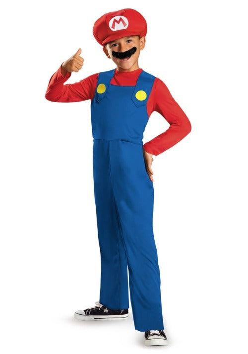 Boy's Mario Nintendo Costume - US 2860